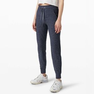 Lululemon Athletica Heathered Blue Joggers